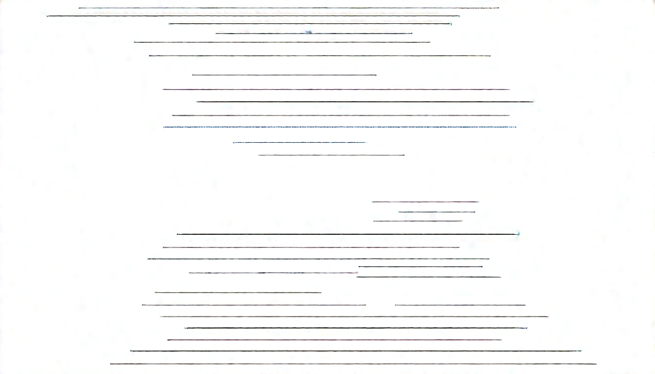 Interlinked abstract nodes and citation pathways on clean off-white background