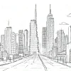 Modern business ecosystem with rising company and collaborative signals
